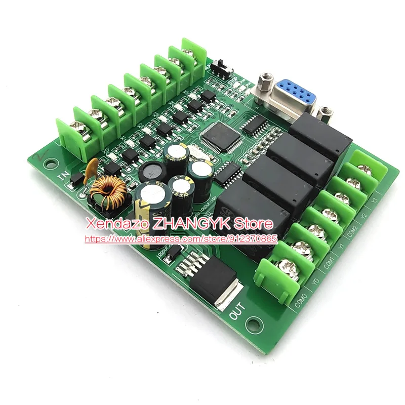 Smart Home With Plc - PLC Industrial Control Board FX1N-10MR FX1N-10MT