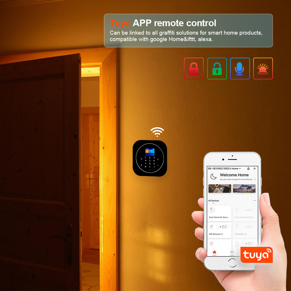 KERUI G12 2G Wifi Wireless Hom - Home Automation Kit review and price