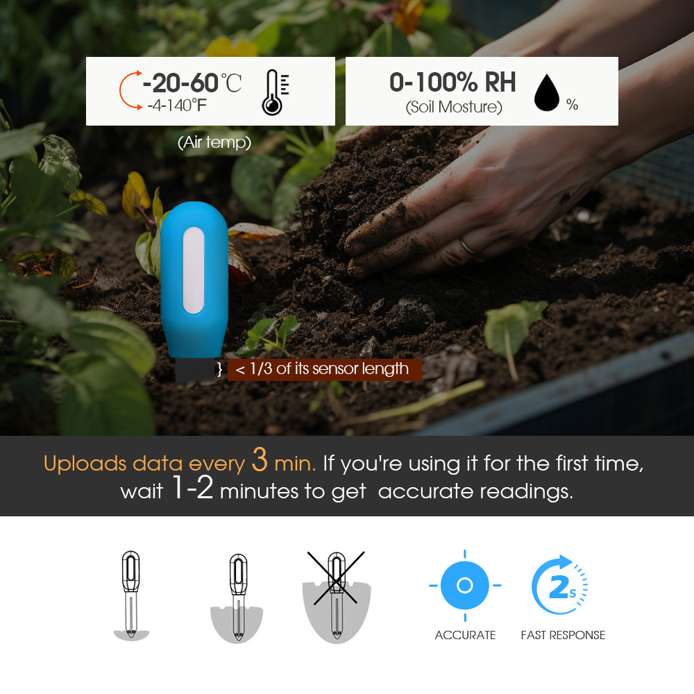 Smart Zigbee Soil Sensor for H - Smart Home Monitoring review and price