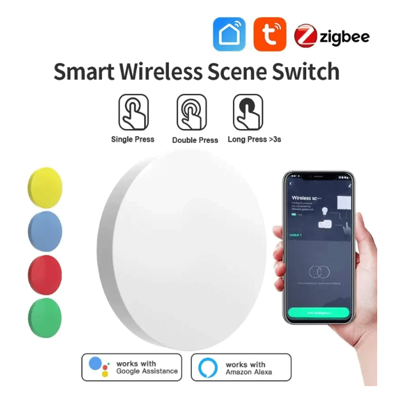 Tuya ZigBee Smart Wireless But - Smart Home Office review and price