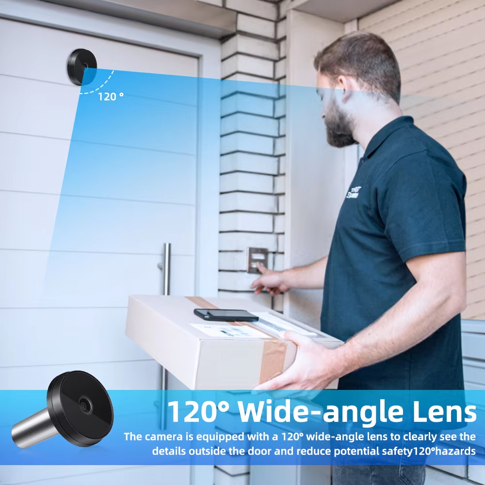 Hollarm 3.5 Inch Wireless Door - Smart Home Battery Camera review and price
