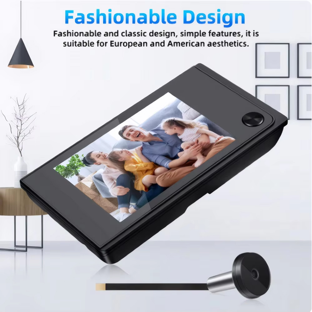 Hollarm 3.5 Inch Wireless Door - Smart Home Battery Camera review and price
