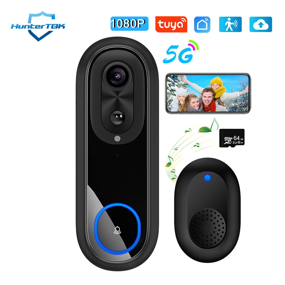 5G 2.4G WiFi Video Doorbell 10 - Smart Home Battery Camera review and price