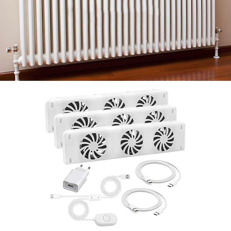 3-Fan Smart Radiator Fan For H - Smart Home Ventilation review and price