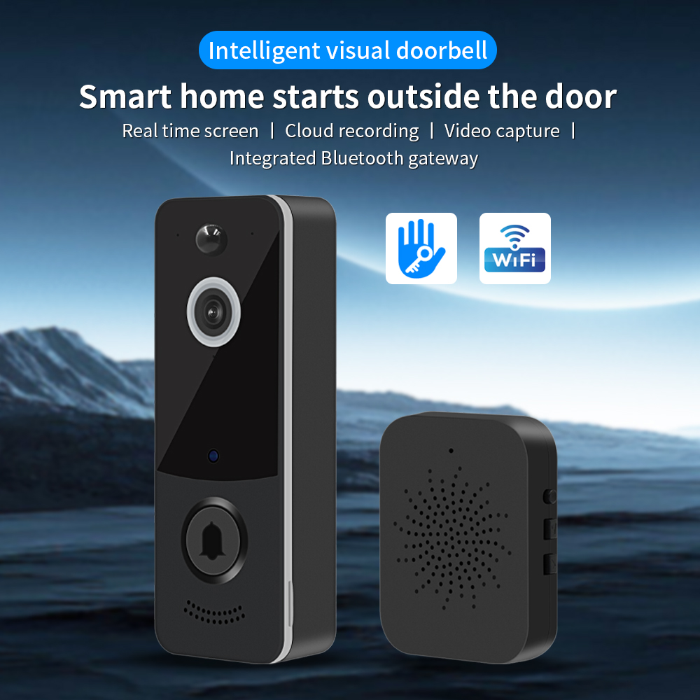 1080P WIFI Video Doorbell TTLO - Smart Home Battery Camera review and price