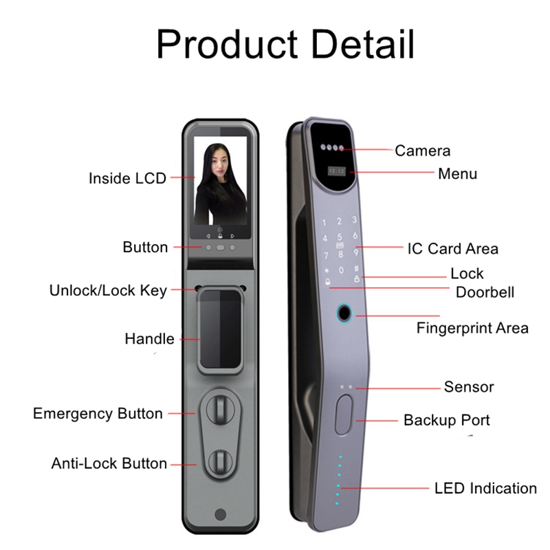 Tuya Wifi Electronic Fingerpri - Smart Home Battery Camera review and price