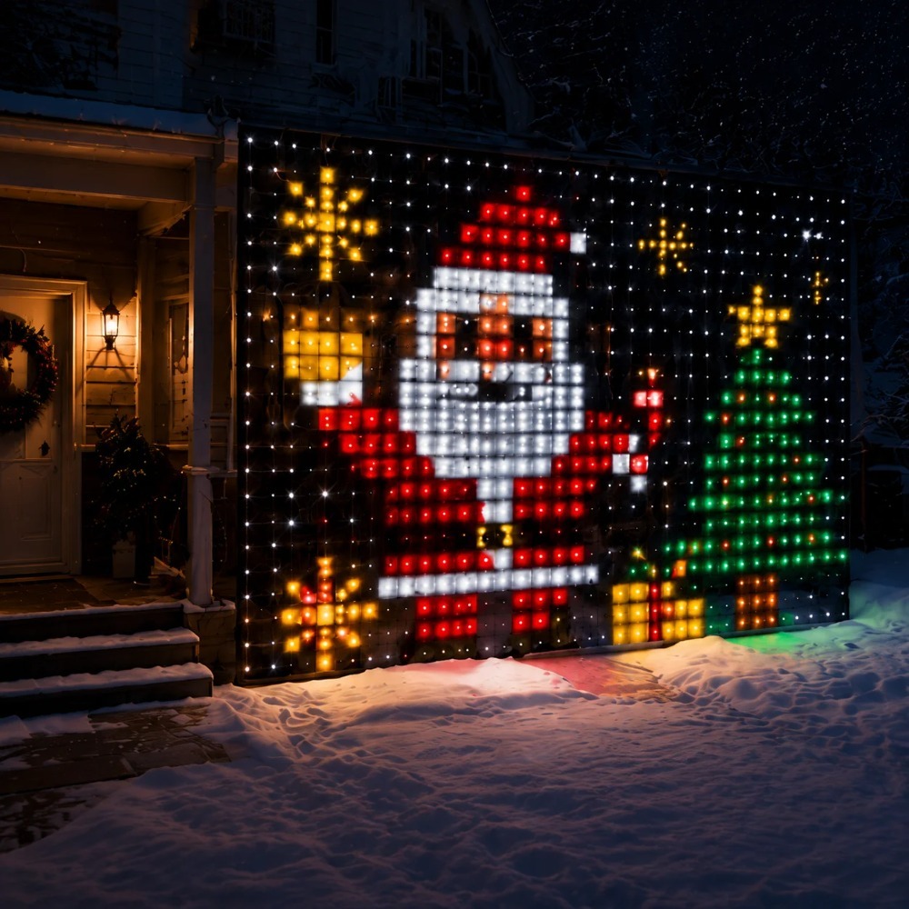 LED Pixel Curtain Lights Bluet - Smart Home Controller review and price
