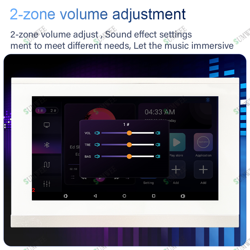 7 Inch Touch Screen 2 Zone Sma - Smart Home Theater review and price