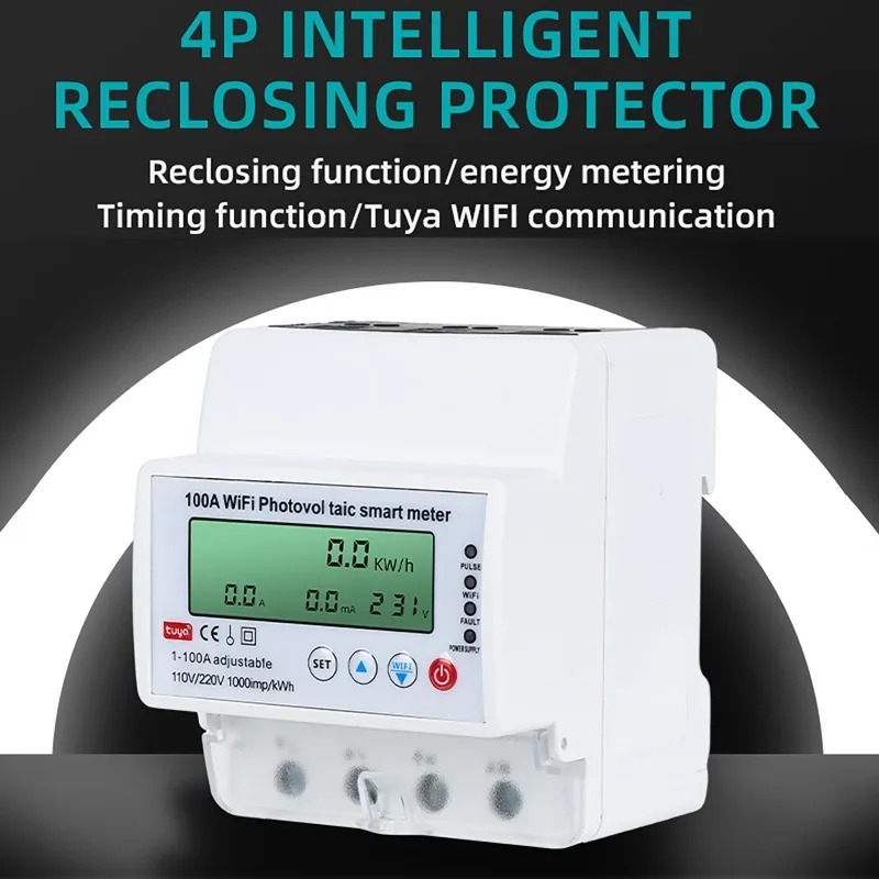4P 1-100A WiFi Photovoltaic Sm - Smart Home Monitoring review and price