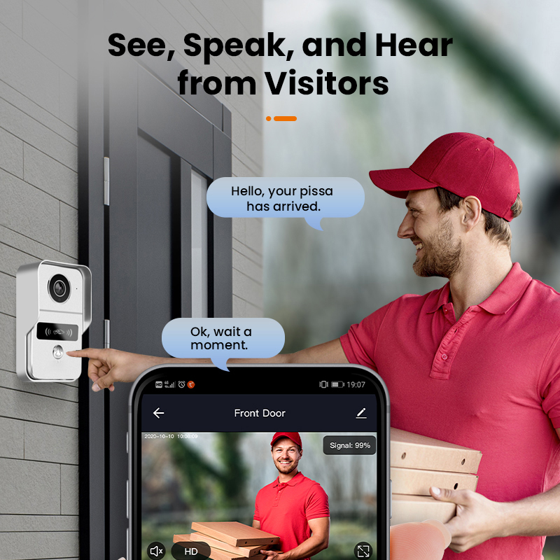 Tuya Smart 1080P Doorbell Came - Smart Home Battery Camera review and price