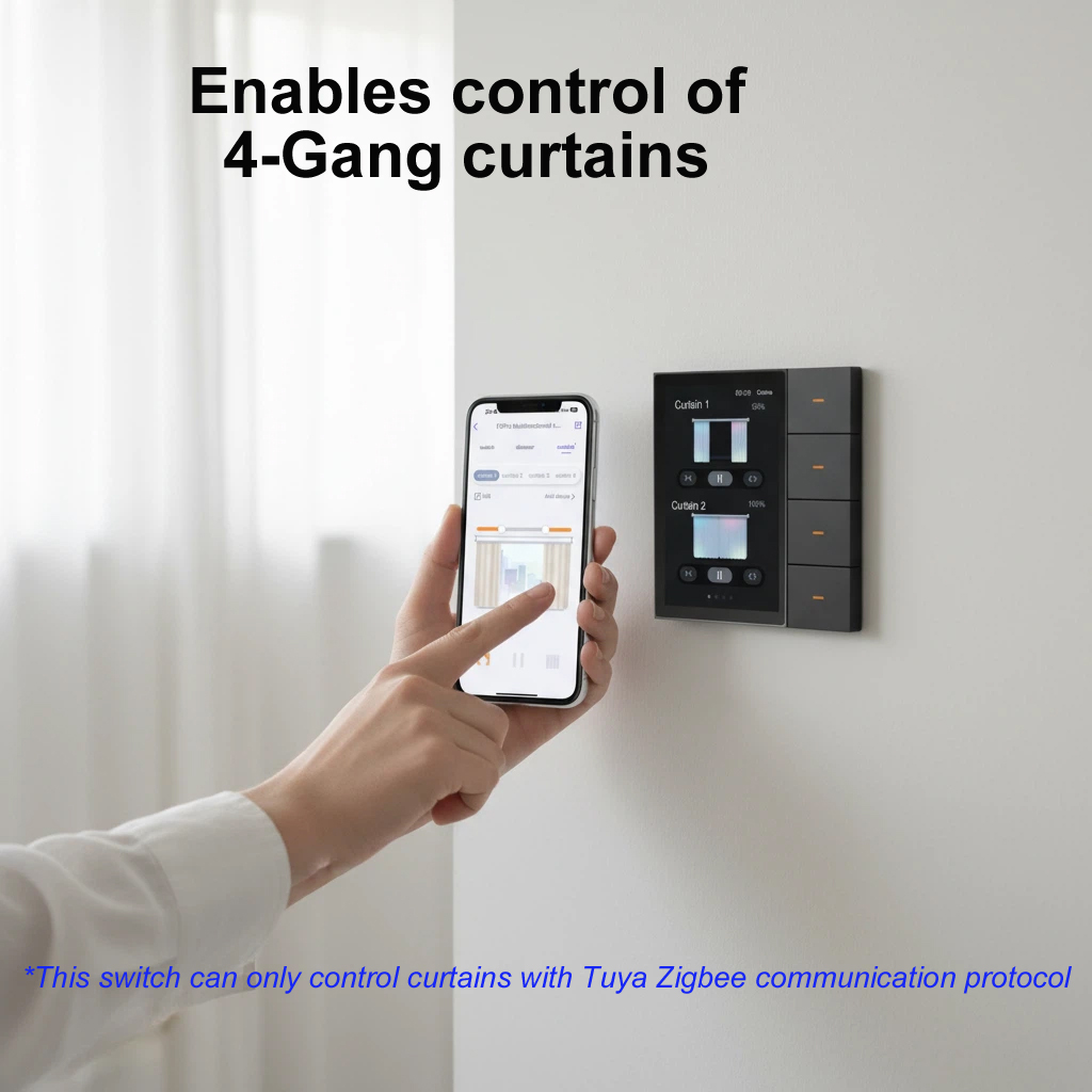 F3-pro Tuya Smart Panel ZigBee - Smart Home Z Wave review and price