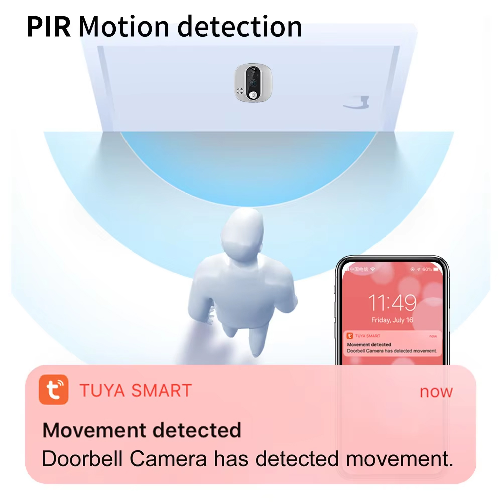 Tuya 1080P WiFi Door Bell Came - Smart Home Battery Camera review and price