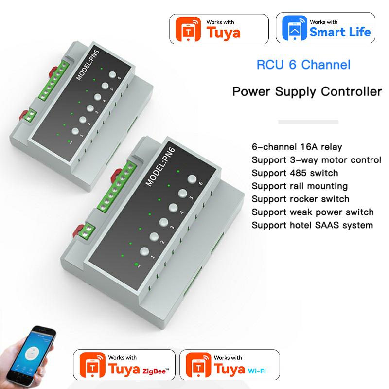 6 CH 16A Relay Switch Module W - Smart Home Knx review and price