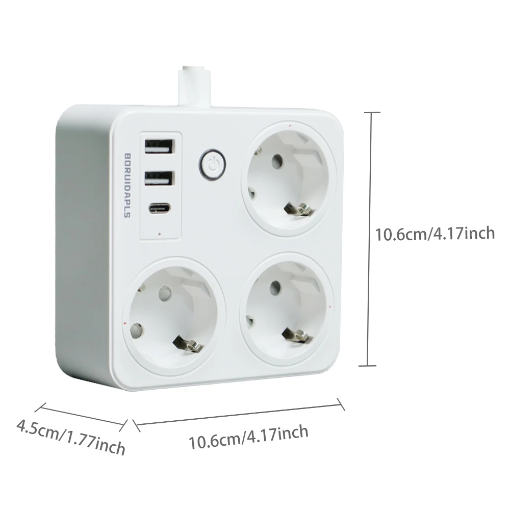 BORUIDAPLS ZigBee EU Smart Pow - Smart Power Strip review and price