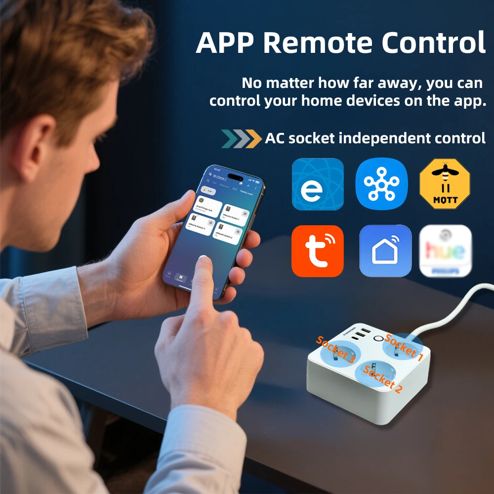 BORUIDAPLS ZigBee EU Smart Pow - Smart Power Strip review and price