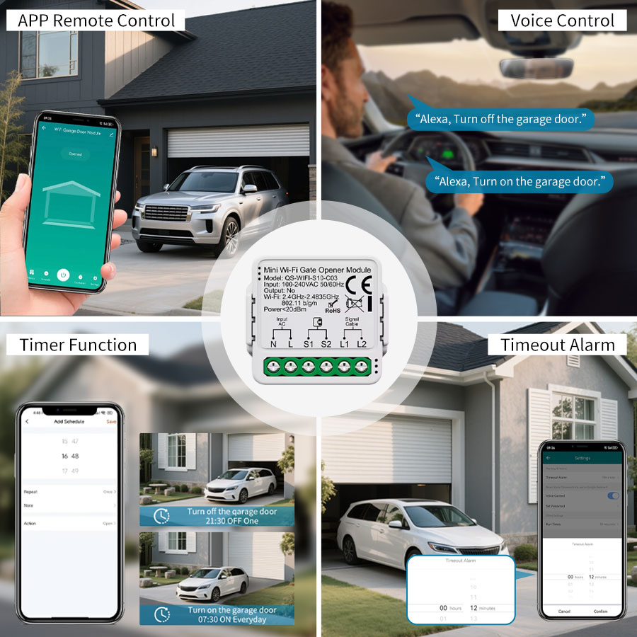 Tuya Smart WiFi or Zigbee Gara - Smart Home Z Wave review and price