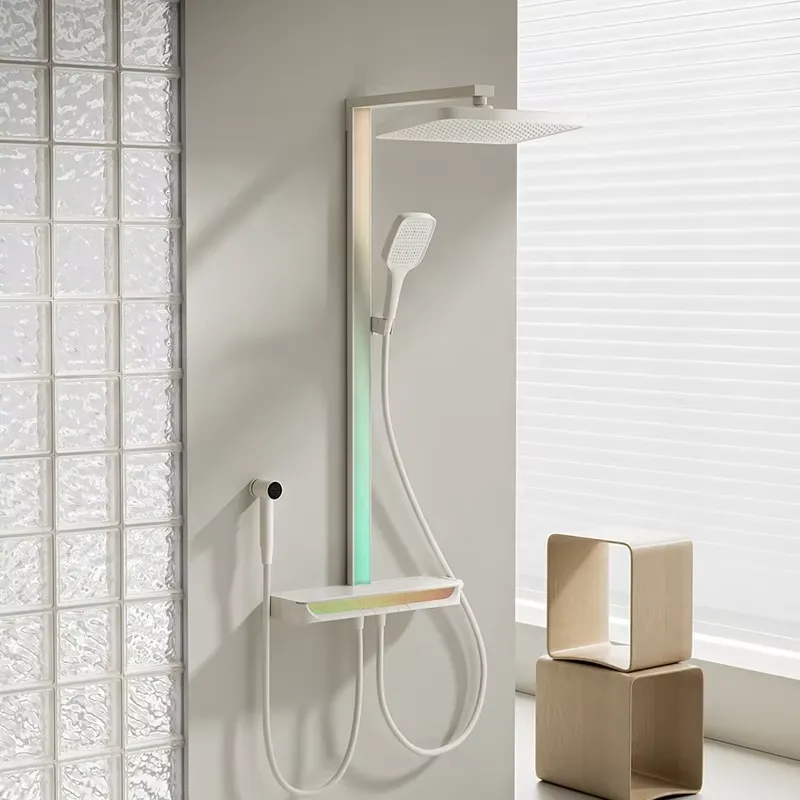 Brass Digital Waterfall Shower - Smart Home In Us review and price