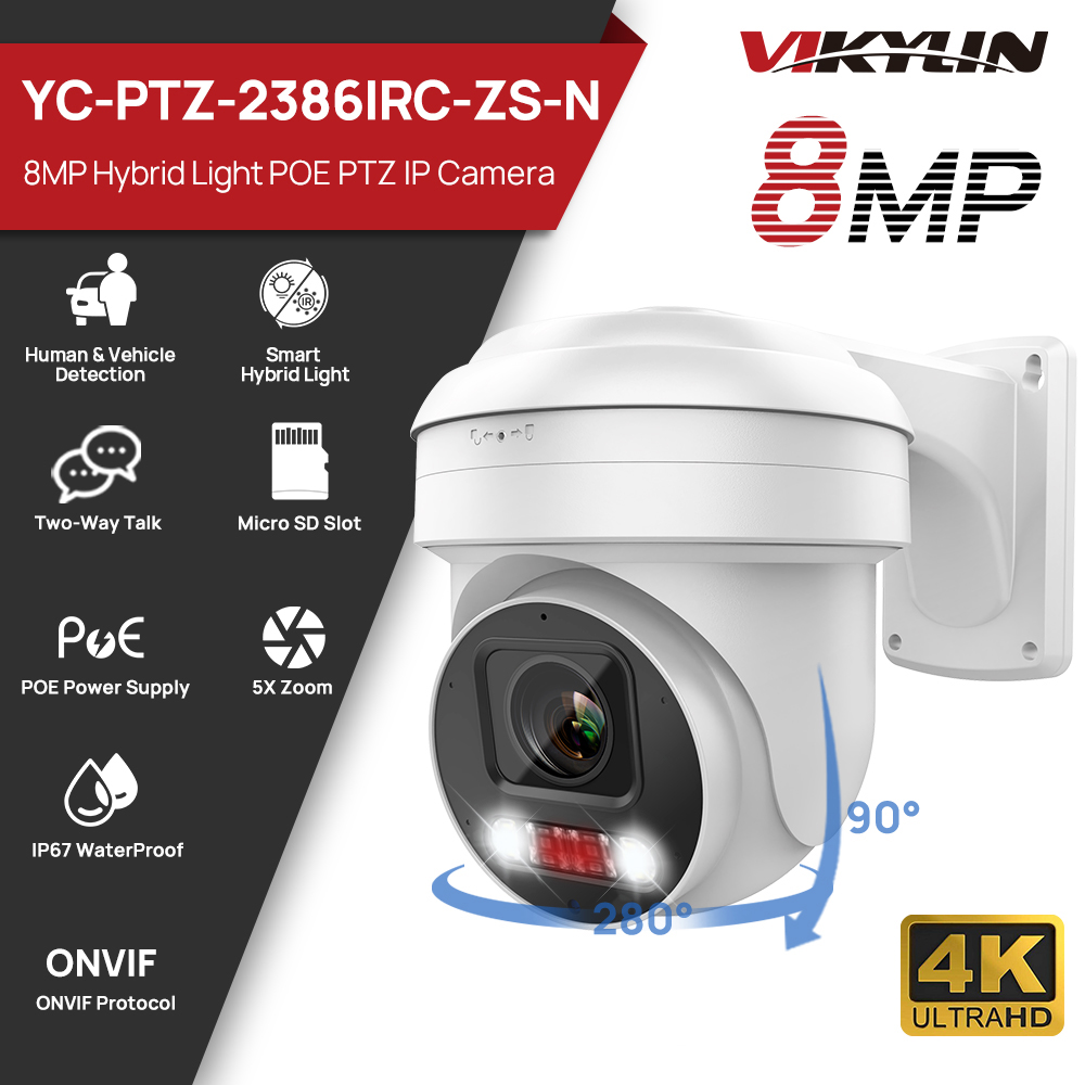 Vikylin PTZ 5X Optical Zoom 8M - Smart Home Microsoft review and price