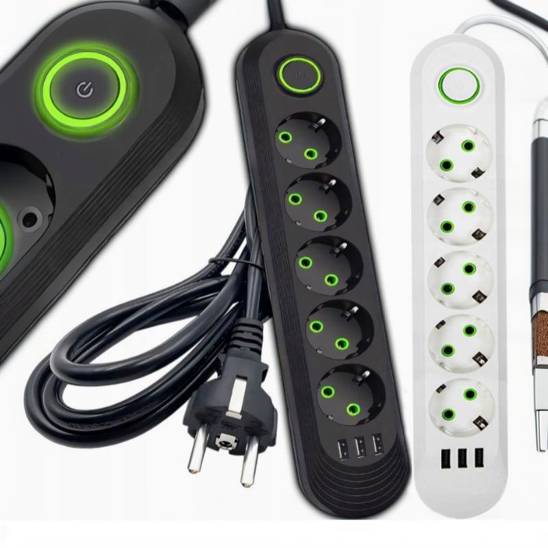 EU Plug Smart Power Strip Exte - Smart Power Strip review and price