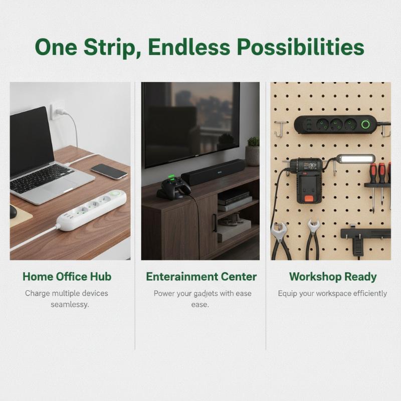 EU Plug Smart Power Strip Exte - Smart Power Strip review and price
