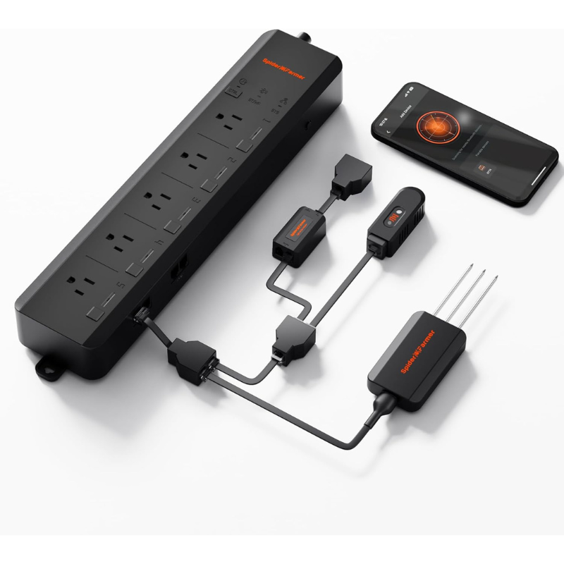 Spider Farmer 5 AC Smart APP-B - Smart Power Strip review and price