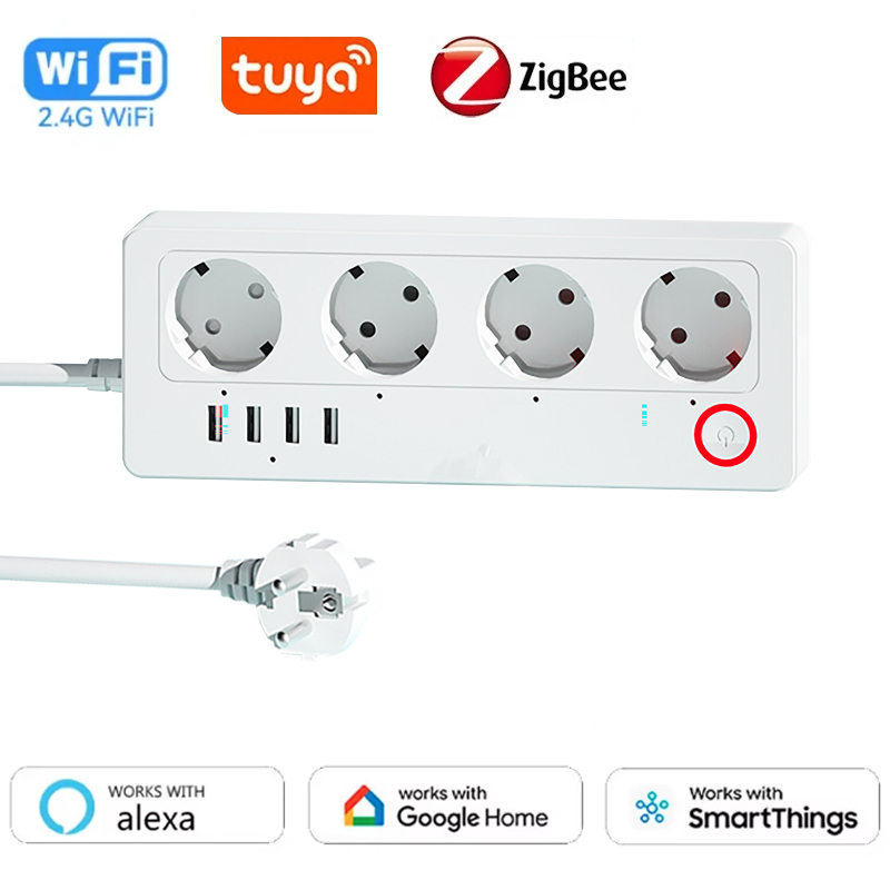 WiFi ZigBee Smart Power Strip  - Smart Power Strip review and price