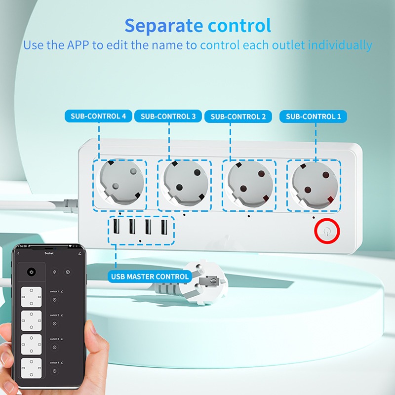 WiFi ZigBee Smart Power Strip  - Smart Power Strip review and price