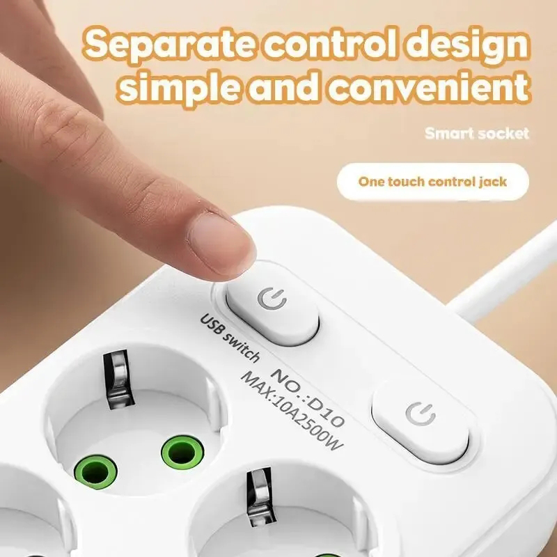 Smart 6-Socket Power Strip 2M  - Smart Power Strip review and price
