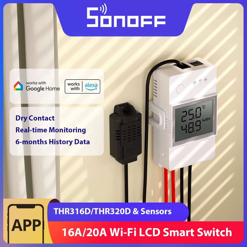 SONOFF THR316D/THR320D Tempera - Home Automation Kit review and price