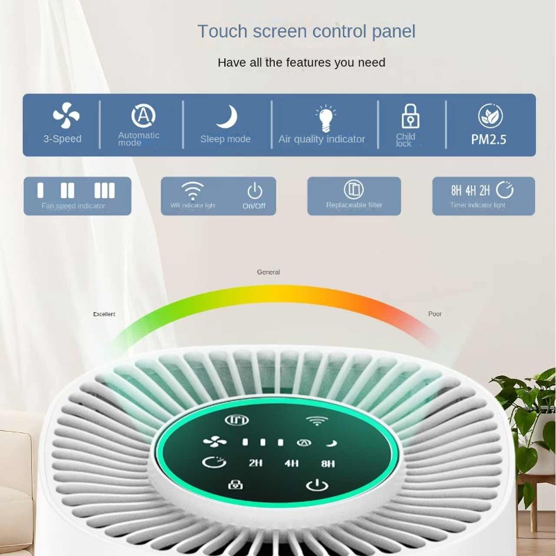 Smart Home Air Purifier with A - Smart Home Controller review and price