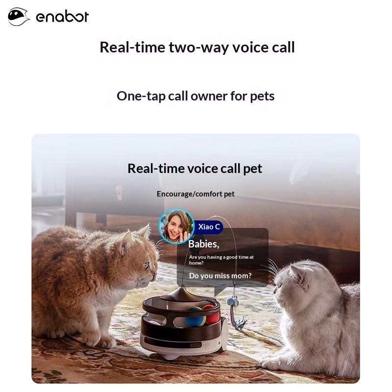 Enabot ROLA PetPal Smart Robot - Smart Home Monitoring review and price