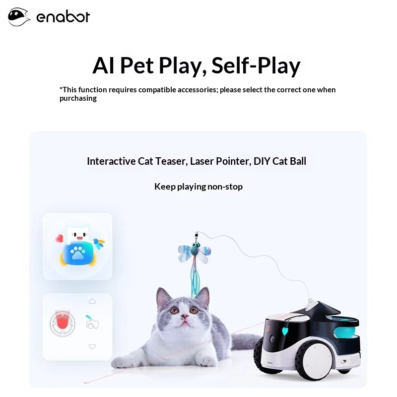 Enabot ROLA PetPal Smart Robot - Smart Home Monitoring review and price