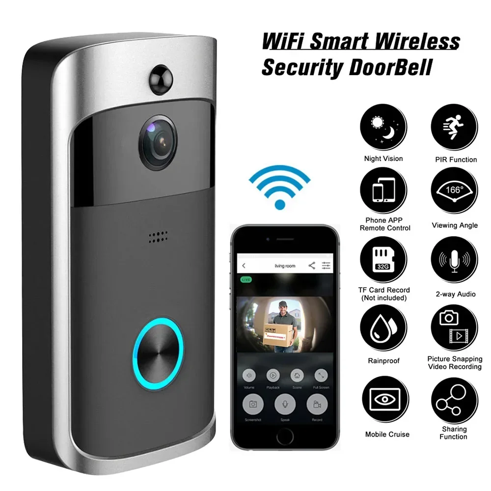 720P HD Smart Home Wireless WI - Smart Home Battery Camera review and price