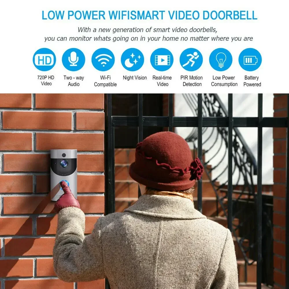 720P HD Smart Home Wireless WI - Smart Home Battery Camera review and price