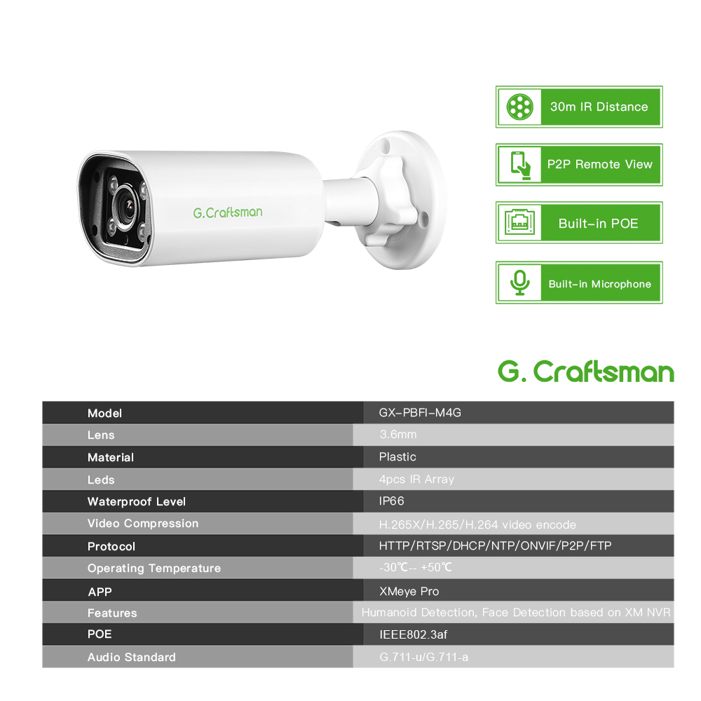 C GC PB 4MP POE IP Camera,Buil - Security Ip Camera review and price