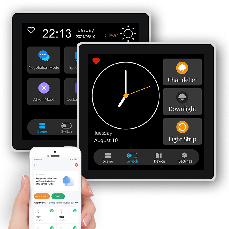 FUERS 4 Inch Touch Screen Mult - Smart Home Z Wave review and price