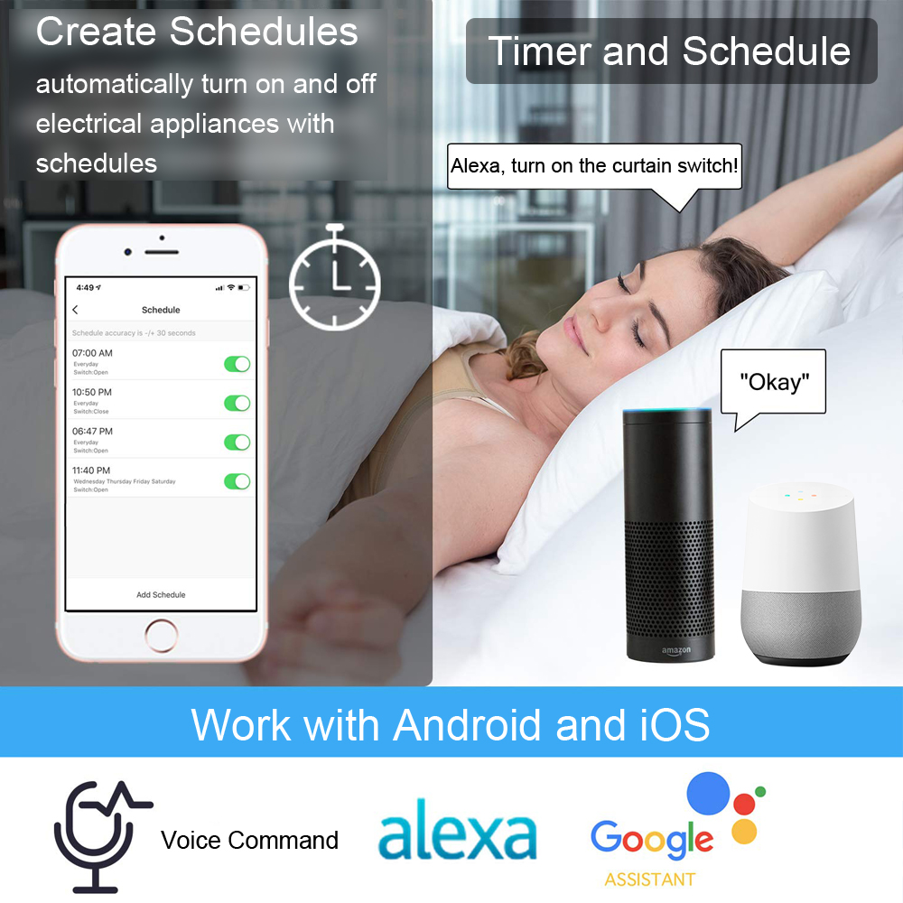 Tuya Smart Life WiFi Curtains  - Home Automation Kit review and price
