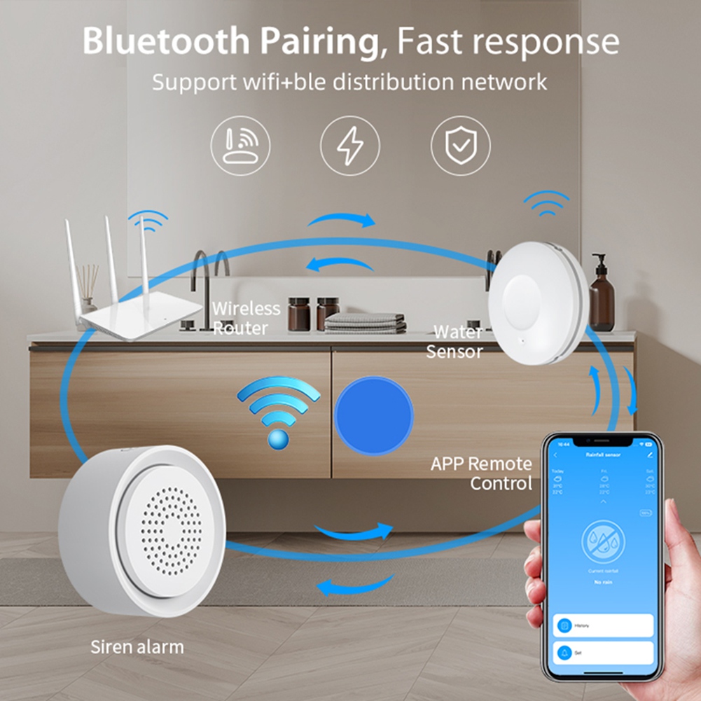 BTLIFE-Flood Detector With Sir - Home Automation Kit review and price