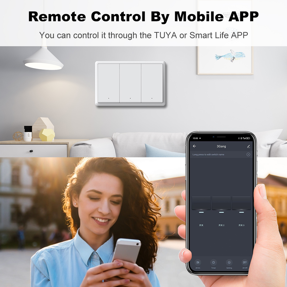MANHOT ZigBee3.0 Smart Switch  - Smart Home Z Wave review and price