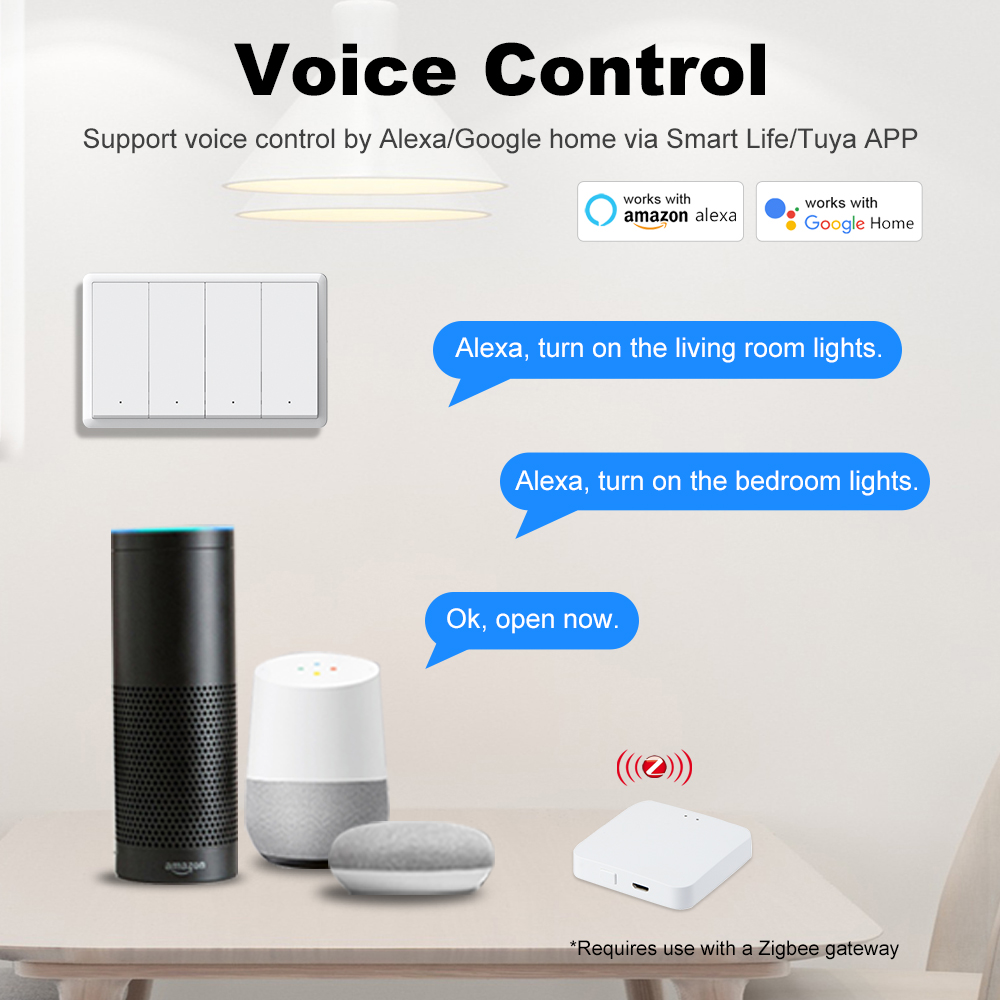 MANHOT ZigBee3.0 Smart Switch  - Smart Home Z Wave review and price
