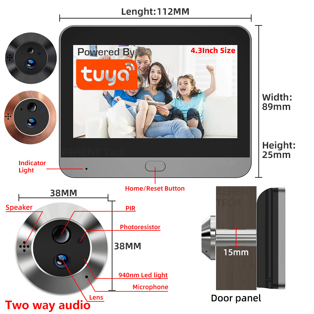 Mini Two Way Audio 3MP Tuya Sm - Smart Home Battery Camera review and price